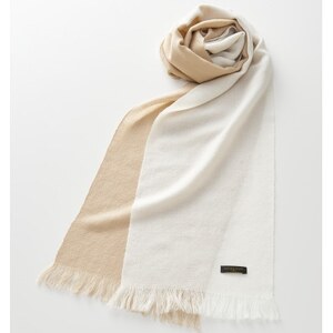 武州織技 ウールマフラー[クロスカラー]