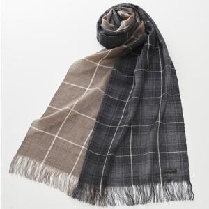 武州織技 ウールマフラー【ツーパターンCK】【1520404】