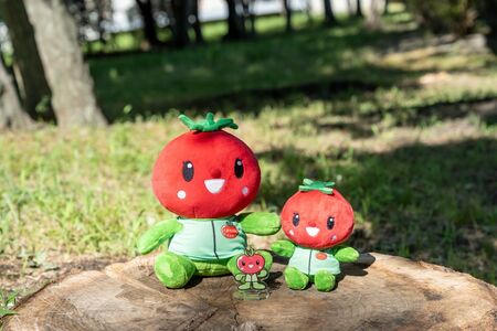 ぬいぐるみ とまちゃん 大小&アクリルスタンドセット | ぬいぐるみ 北本市観光協会