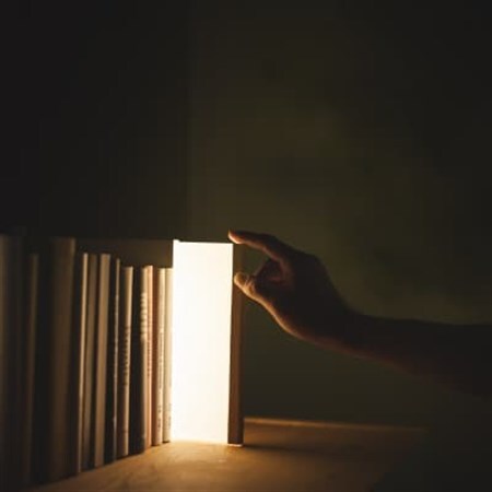 NIGHT BOOK - GRAY [ LED照明器具 ]
