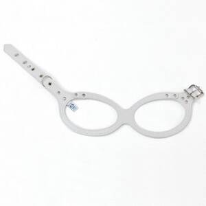 メガネハーネス【SS+サイズ】プラチナグレー(本革製)kazama premium【1403884】