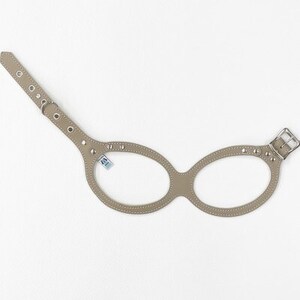 メガネハーネス[3Sサイズ]ロイヤルエトゥープ(本革製)kazama premium