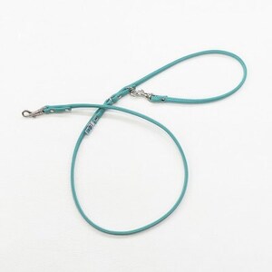 丸めリード[Sサイズ]エターナルグリーン(本革製)kazama premium