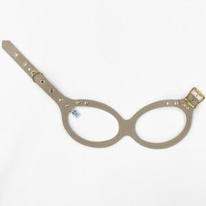 メガネハーネス[SSサイズ]ロイヤルエトゥープ ゴールド金具 kazama premium