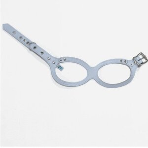 メガネハーネス[3Sサイズ]サムシングブルー(本革製) kazama premium