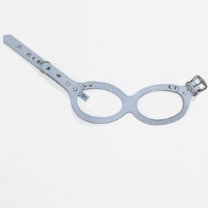 メガネハーネス[SSサイズ]サムシングブルー(本革製) kazama premium