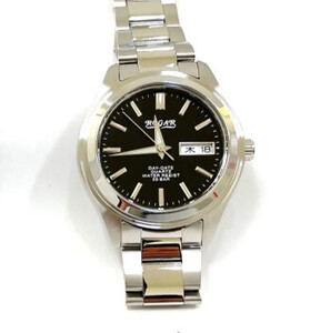 国産腕時計　ROGAR　RO-026M-BK