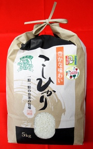 特別栽培米こしひかり(令和7年産)5kg(1袋)[毎月数量限定]