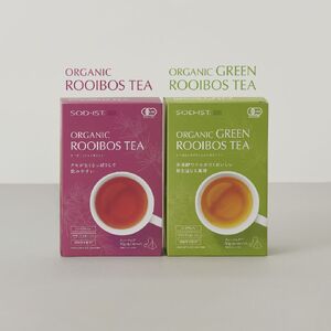 SOD-IST オーガニック ルイボスティー・オーガニック グリーンルイボスティー 2種セット(ティーバッグタイプ)