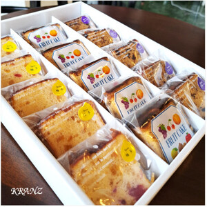 パウンドケーキ(プルーン・柚子)＆フルーツケーキ3種類の詰合せ_菓子・スイーツ 焼き菓子  _【配送不可地域：離島】【1202323】