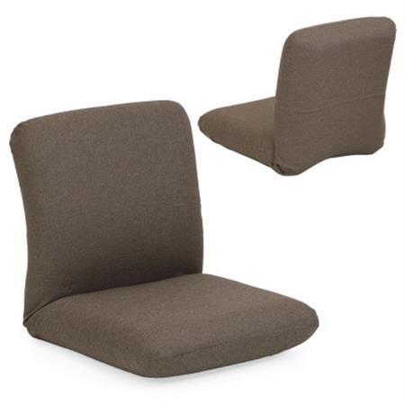 産学連携 コンパクト座椅子3 ブラウン_雑貨・日用品 椅子・チェア・ソファ 家具・インテリア _【1418892】