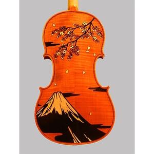Kosuke Ikebuchi作 富士山バイオリン