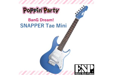 BanG Dream! SNAPPER Tae Mini ≪バンドリ！ ミニギター 花園たえ モデル≫