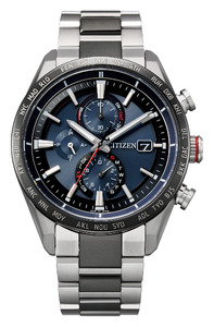 CITIZEN 光発電 エコドライブ電波 メンズ 時計アテッサ AT8186-51L