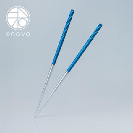 お箸-風[空]1膳セット(箸置き、木箱付き)