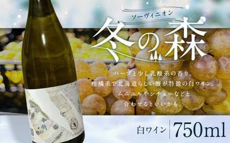 [お一人様1本まで]2023冬の森 1本 750ml (白ワイン:ソ―ヴィニオンブラン)[2024年11月下旬発送開始〜売切れ次第発送終了予定]酒 お酒 ワイン 白ワイン ソ―ヴィニオン ソーヴィニヨンブラン