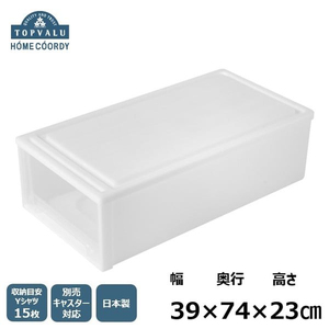 ホームコーディ 押入れケース 浅型