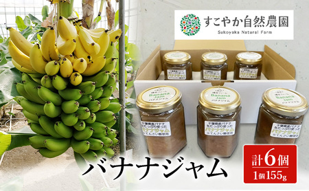 バナナジャム 6個セット ジャム 国産バナナ ギフト セット 千葉市