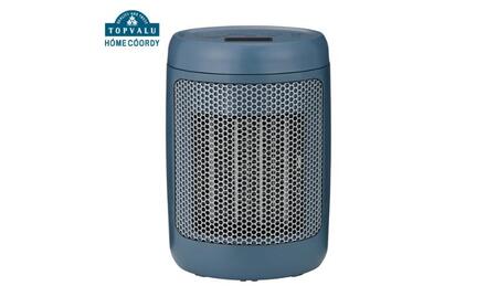 ホームコーディ　コンパクトセラミックファンヒーター　ネイビー イオンリテール 家電