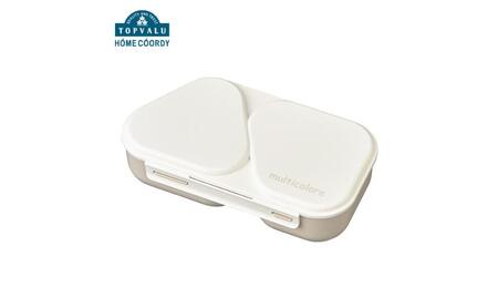 ホームコーディ おにぎりランチボックス1段 グレージュ イオンリテール 日用品