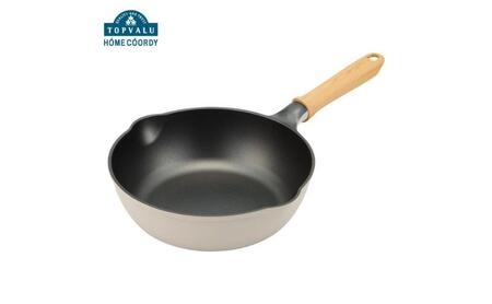 ホームコーディ ガス火対応 ダイヤモンドコーティング 軽量フライパン 24cm 深型 イオンリテール 調理 料理