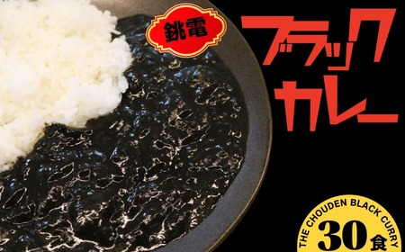 銚電 ブラックカレー 30食 レトルトカレー 銚子電気鉄道