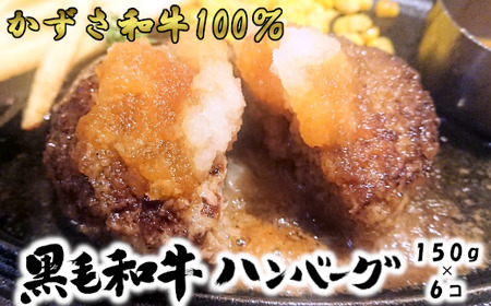 かずさ和牛ハンバーグ 150g×6個 [12203-0081]