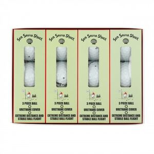 [Sea Sauna Shackオリジナル]ロゴ ゴルフボール ホワイト