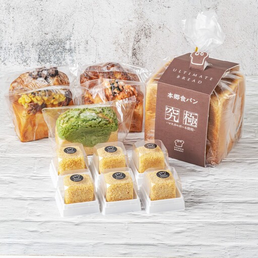 手のひら食パン1斤＋チーズケーキ6個＋手のひら食パン5個セット  KDJ003