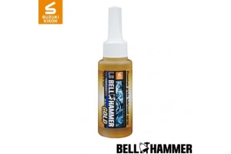 LSベルハンマーゴールド 原液ボトル 80ml ベルハンマー バイク メンテナンス 工具 潤滑油 LSベルハンマー ゴールド 1本 スズキ機工 