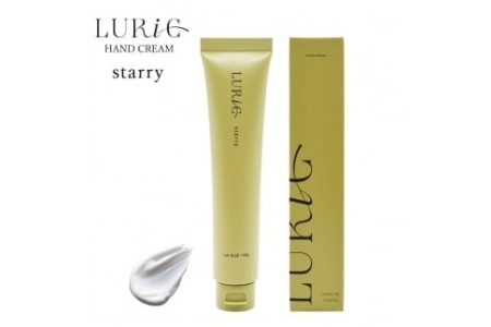 LURIC starry(ルリック スターリー)ハンドクリーム 40g 1本 手荒れ リラックス おすすめ ギフト プレゼント スズキ機工 自然な香り べたつかない 柑橘 ウッディ 森林 乾燥