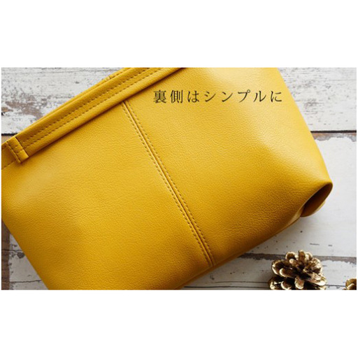 上質な日本製バッグインバッグ「ansac」（マスタード） No.208-04
