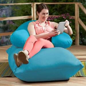 Yogibo Zoola Support スカイ_雑貨・日用品 家具・インテリア _[配送不可地域:離島]