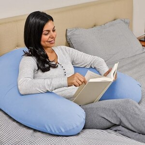 Yogibo Support ペールブルー_雑貨・日用品 家具・インテリア _[配送不可地域:離島]