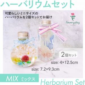ハーバリウムセット MIX お祝いやお誕生日におすすめ[配送不可地域:離島・沖縄県]