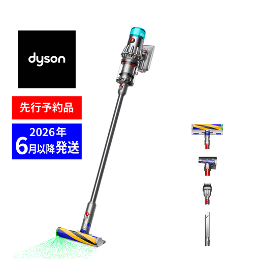 ダイソン [先行予約 2026年6月以降発送][メーカー公式リファービッシュ品] ダイソン 掃除機 (V12 Detect Slim Fluffy (SV46 FF (B)_492668-02) 家電 電化製品 DS