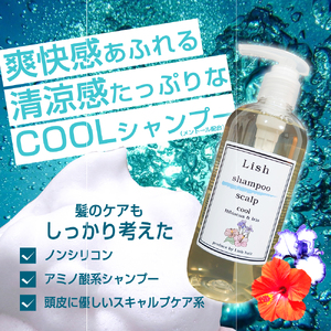 シャンプー Lish クールシャンプー ハイビスカス&アイリスの香り 300ml × 1本 シャンプｰ シャンプｰ シャンプｰ シャンプｰ