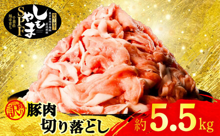 千葉産 豚切り落とし 5.5kg