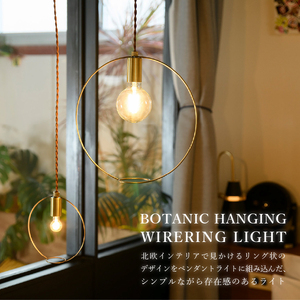 BOTANIC HANGING WIRERING LIGHT M