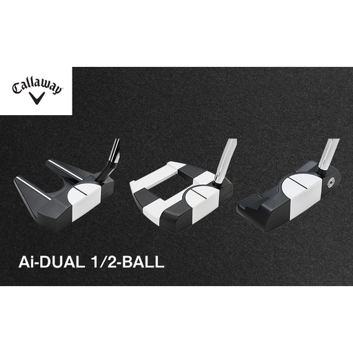 Ai-DUAL 1/2-BallPutter ゴルフ クラブ ゴルフクラブ キャロウェイ プレゼント 贈り物 千葉県 柏市 DW 34inc