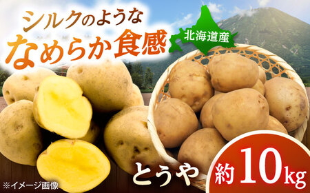 【2026年10月上旬以降順次発送】 じゃがいも とうや 10kg  |  じゃがいも とうや 野菜 やさい 北海道 産地直送 |  道の駅 真狩フラワーセンター[BPAM023]