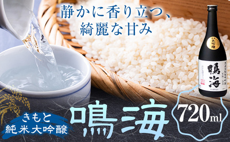鳴海 きもと純米大吟醸 720ml 1本 有限会社 滝口商店[30日以内に出荷予定(土日祝除く)]千葉県 勝浦市 日本酒 酒 純米 大吟醸 きもと