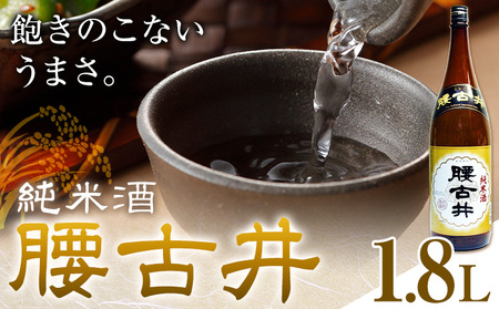 日本酒 腰古井 純米酒 1800ml 1.8L 1本 有限会社 滝口商店[30日以内に出荷予定(土日祝除く)]千葉県 勝浦市 日本酒 酒 純米