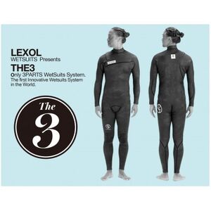 LEXOL WETSUITS 3パーツで構築された『THE3』フルスーツ:素材Ge.ESPA