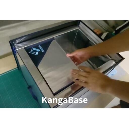 AIRIVA KangaBase & KangaPodセット ショルダーなし ネイビー 保冷 保冷ケース 高密度断熱材 アウトドア キャンプ ピクニック 買物 大容量 コンパクト 軽量 セット 国産 ハンドメイド 千葉県 市原市