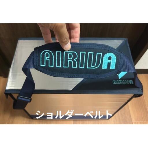 AIRIVA ショルダーベルト プレミアムレッド クーラーボックス 専用ベルト 肩掛け FridgeX 長さ調整可能 パッド付 簡単装着 オプション 千葉県 市原市