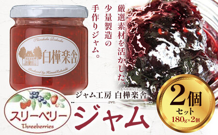 ジャム スリーベリージャム 2個 180g × 2個 豊年楽市有限会社[30日以内に出荷予定(土日祝除く)]千葉県 流山市 パン ラズベリー ストロベリー いちご ブルーベリー スリーベリー│ 