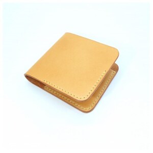 牛ヌメ革 シンプルウォレット・カードヨコ(手縫い)【1497560】