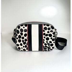 スクエアショルダーバッグ ダルメシアン