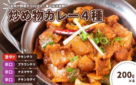 炒め物カレー4種セット